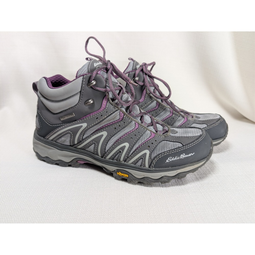 Eddie‎ Bauer Womens Lukla Pro Mid Hiker 10 Boots Sneakers Shoes Vibram 6128-938